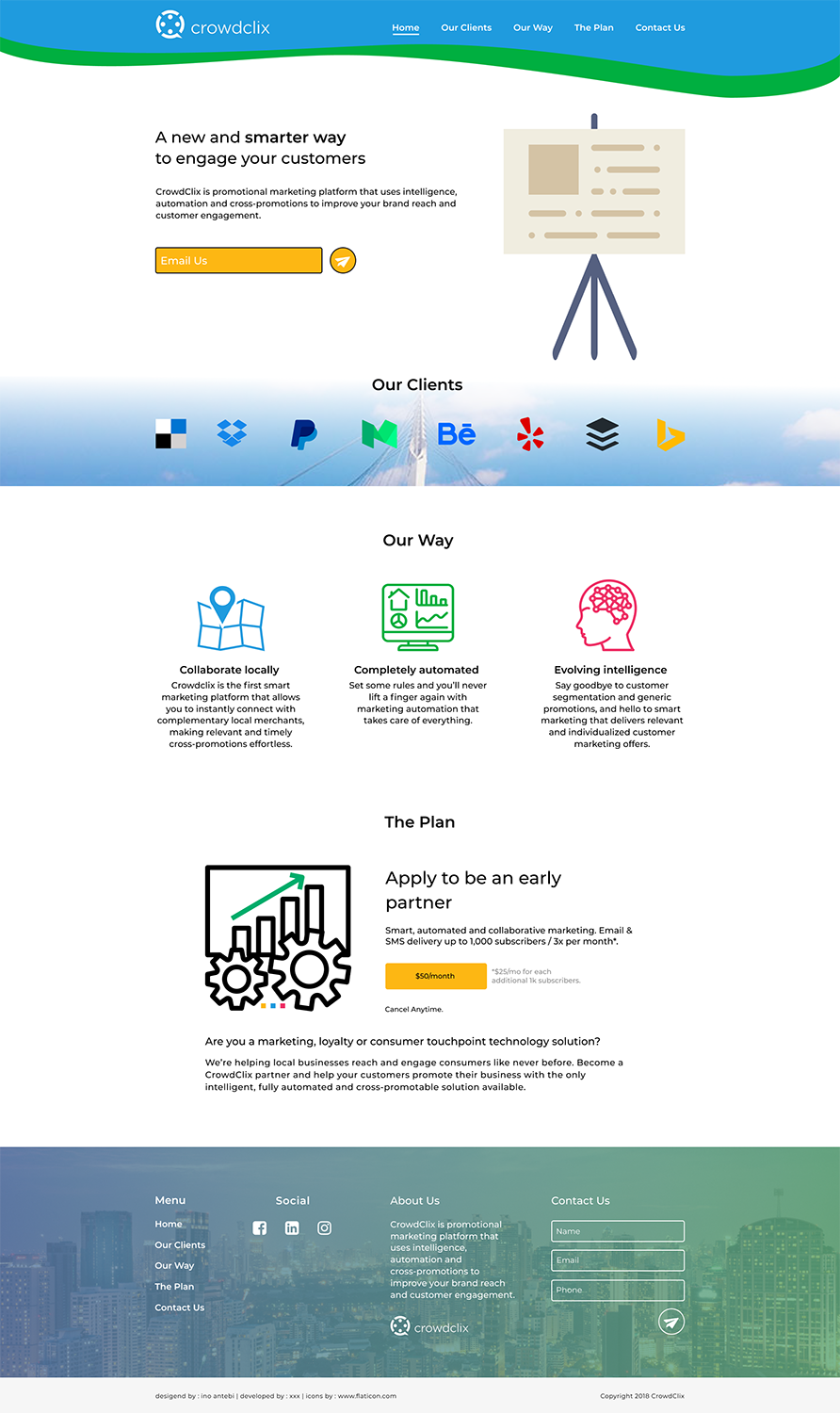 Web Design by Inon Antebi for this project | Design #20405398