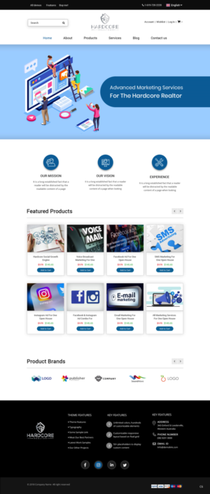 Web Design by pb for Shane | Design: #20403600
