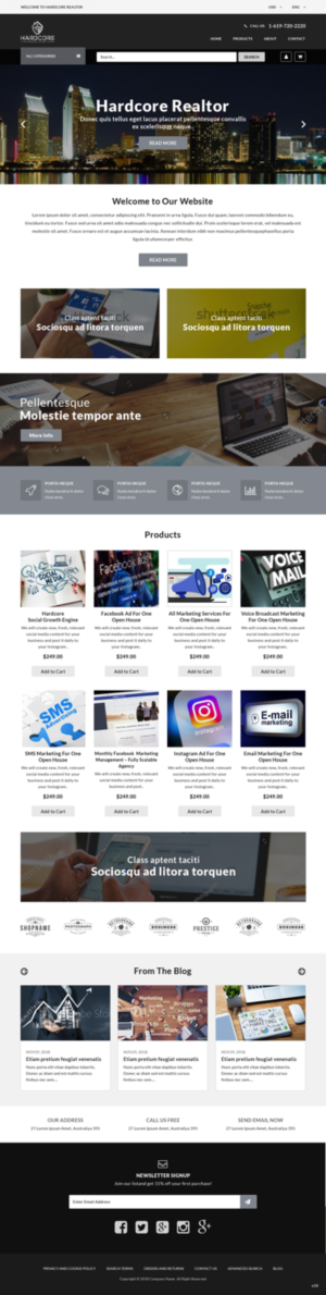 Web Design by pb for Shane | Design: #20403610