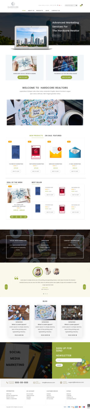 Web Design by pb for Shane | Design: #20403611
