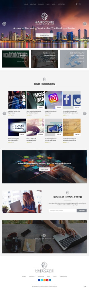 Web Design by pb for Shane | Design: #20413320