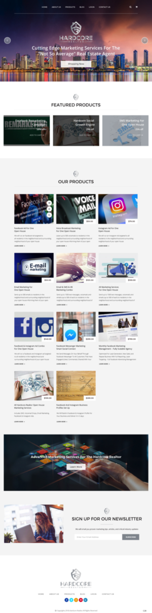 Web Design by pb for Shane | Design #20465797
