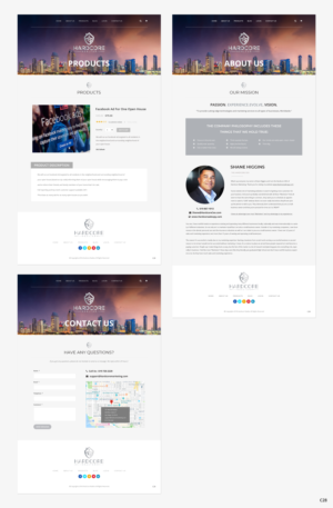 Diseño Web por pb para Shane | Diseño: #20525754