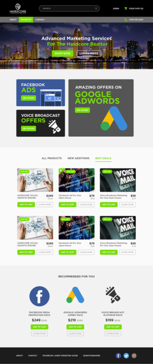Web Design by webdc for Shane | Design #20451452