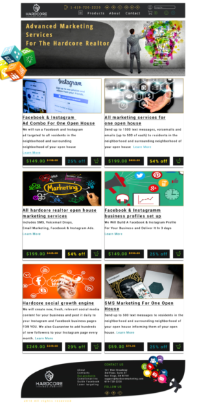 Web Design by Konstantin89 for Shane | Design #20438147