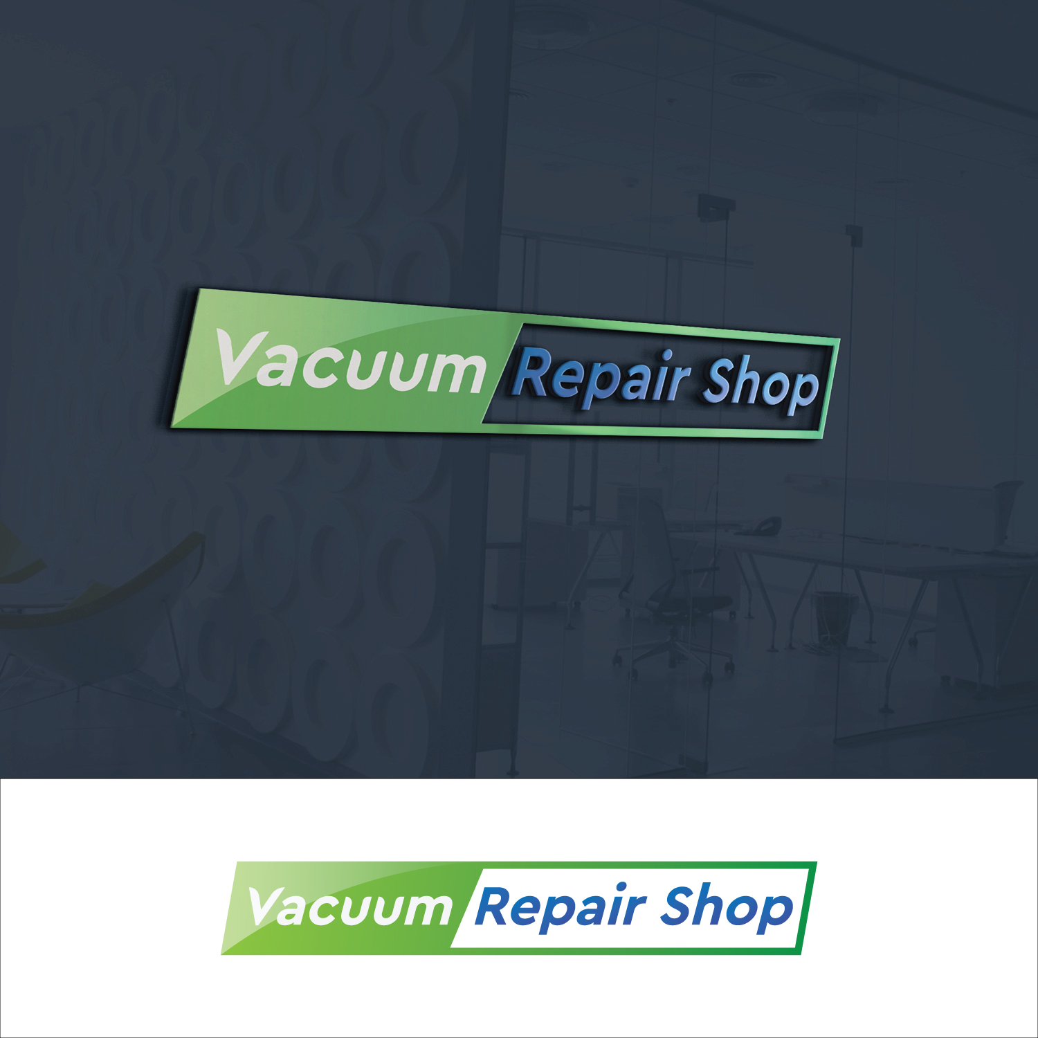 Logo Design by BluuStudio for KickAssVacuums.com | Design #20407485