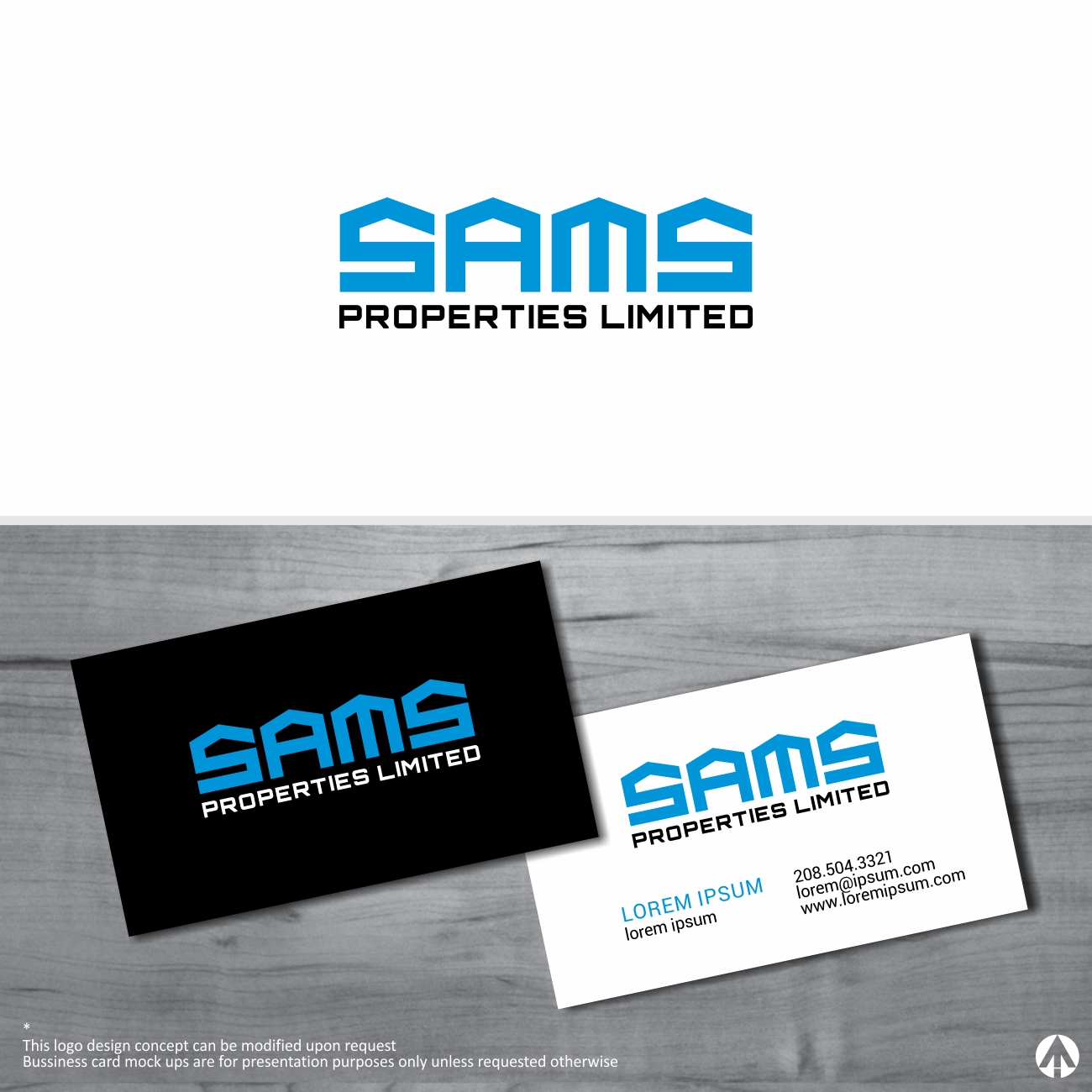 Logo Design by MBARO for SAMS Properties Limited | Design #20447564