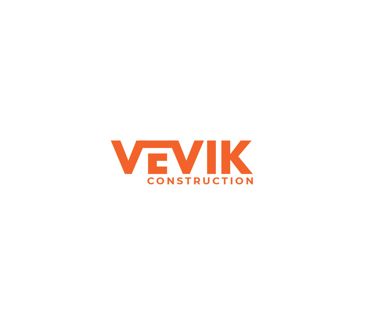 Logo Design by Alien Cookie for Vevik Construction  | Design #20396322