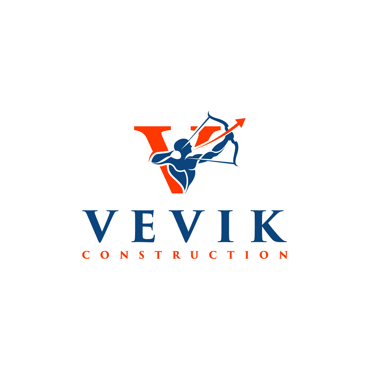 Logo Design by creative.bugs for Vevik Construction  | Design #20397948