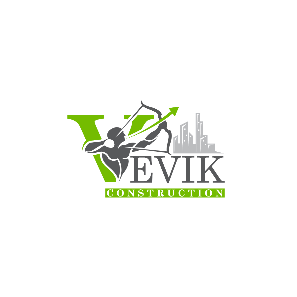 Logo Design by creative.bugs for Vevik Construction  | Design #20397949
