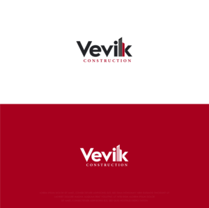 Logo Design by Coneagles for Vevik Construction  | Design: #20452334