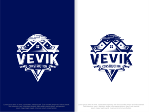 Logo Design by artswolf for Vevik Construction  | Design: #20452674