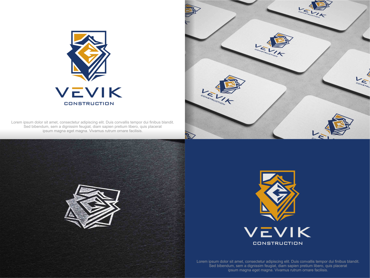 Logo Design by artswolf for Vevik Construction  | Design #20452681