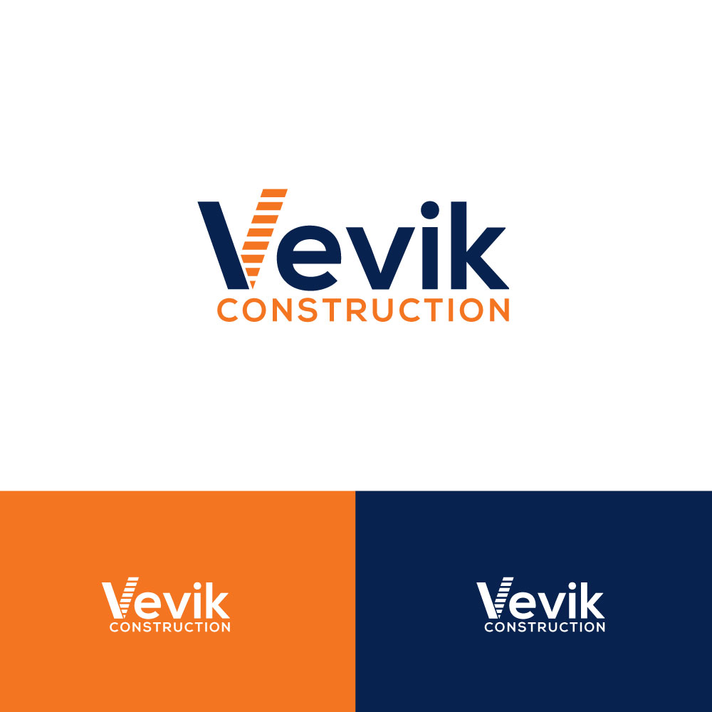 Logo Design by ecorokerz for Vevik Construction  | Design #20399178