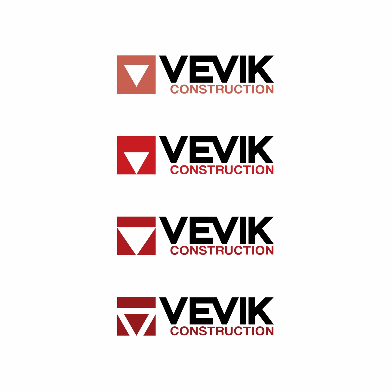 Logo Design by MBARO for Vevik Construction  | Design #20489067