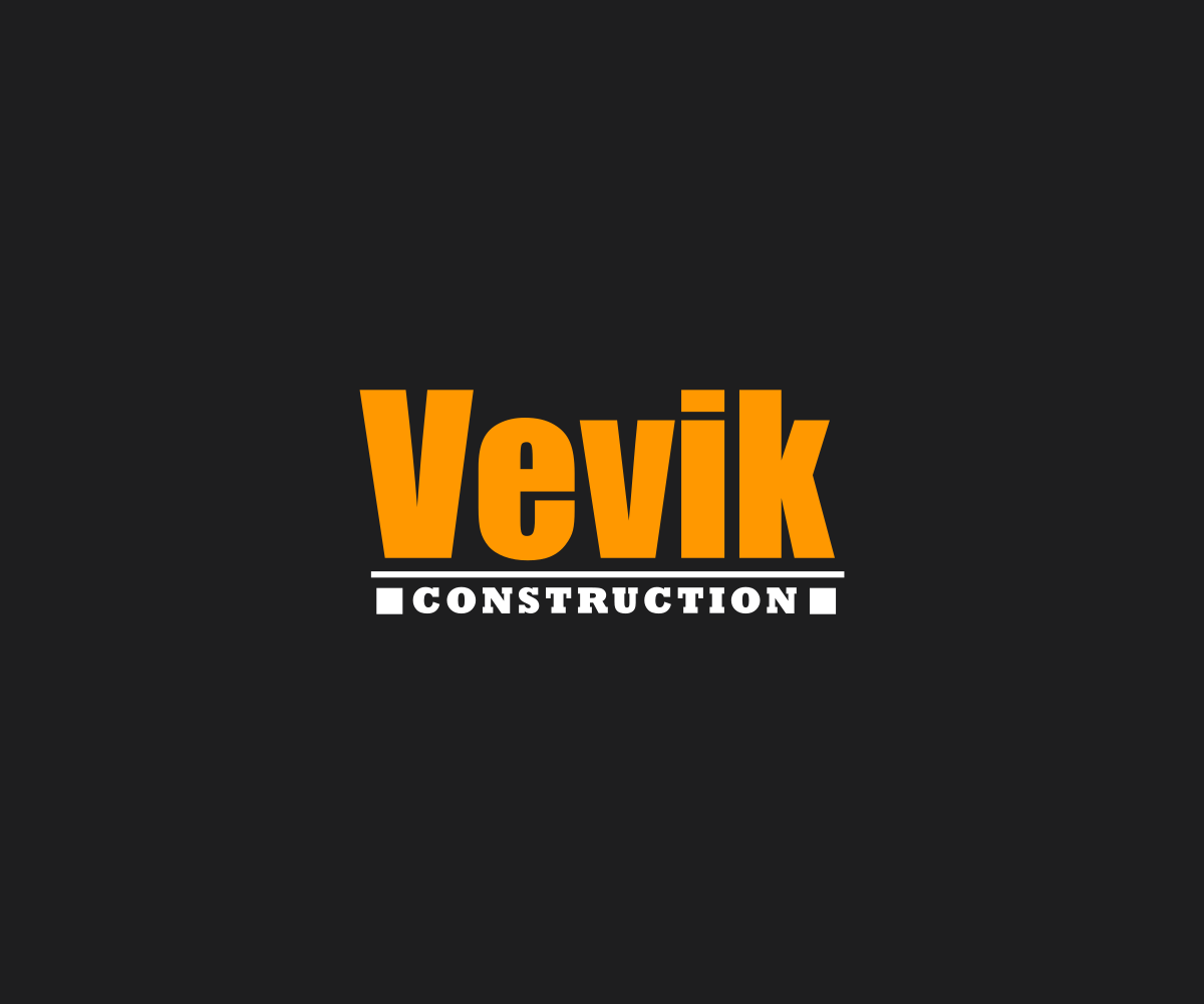 Logo Design by symbolman for Vevik Construction  | Design #20404066