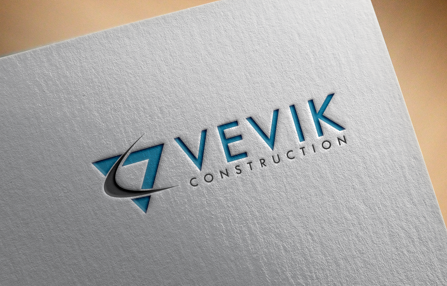 Logo Design by imtiazchowdury for Vevik Construction  | Design #20433575