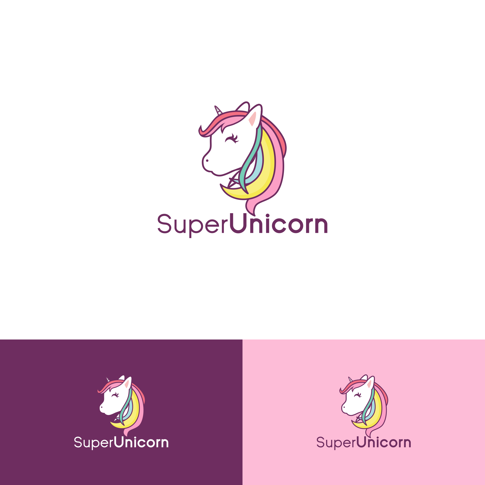 Logo-Design von zatsukiki für SuperUnicorn | Design #20423313