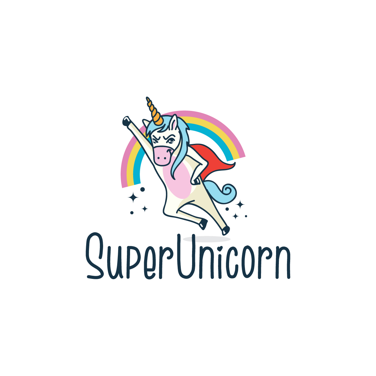 Logo Design by creative.bugs for SuperUnicorn | Design #20397775