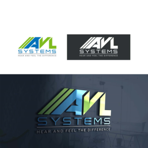 Hear and Feel the Difference!          (In addition to 'AVL Systems') | Logo Design by Finley Johnson