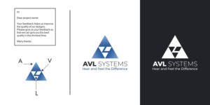 Hear and Feel the Difference!          (In addition to 'AVL Systems') | Logo Design by Market bees