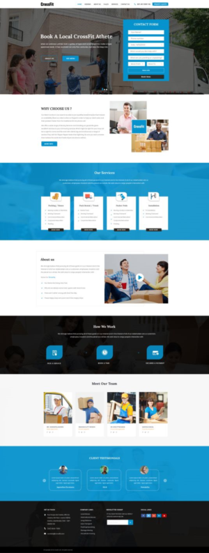 Web Design by WebPixel for CrossFit Movers | Design: #20398986