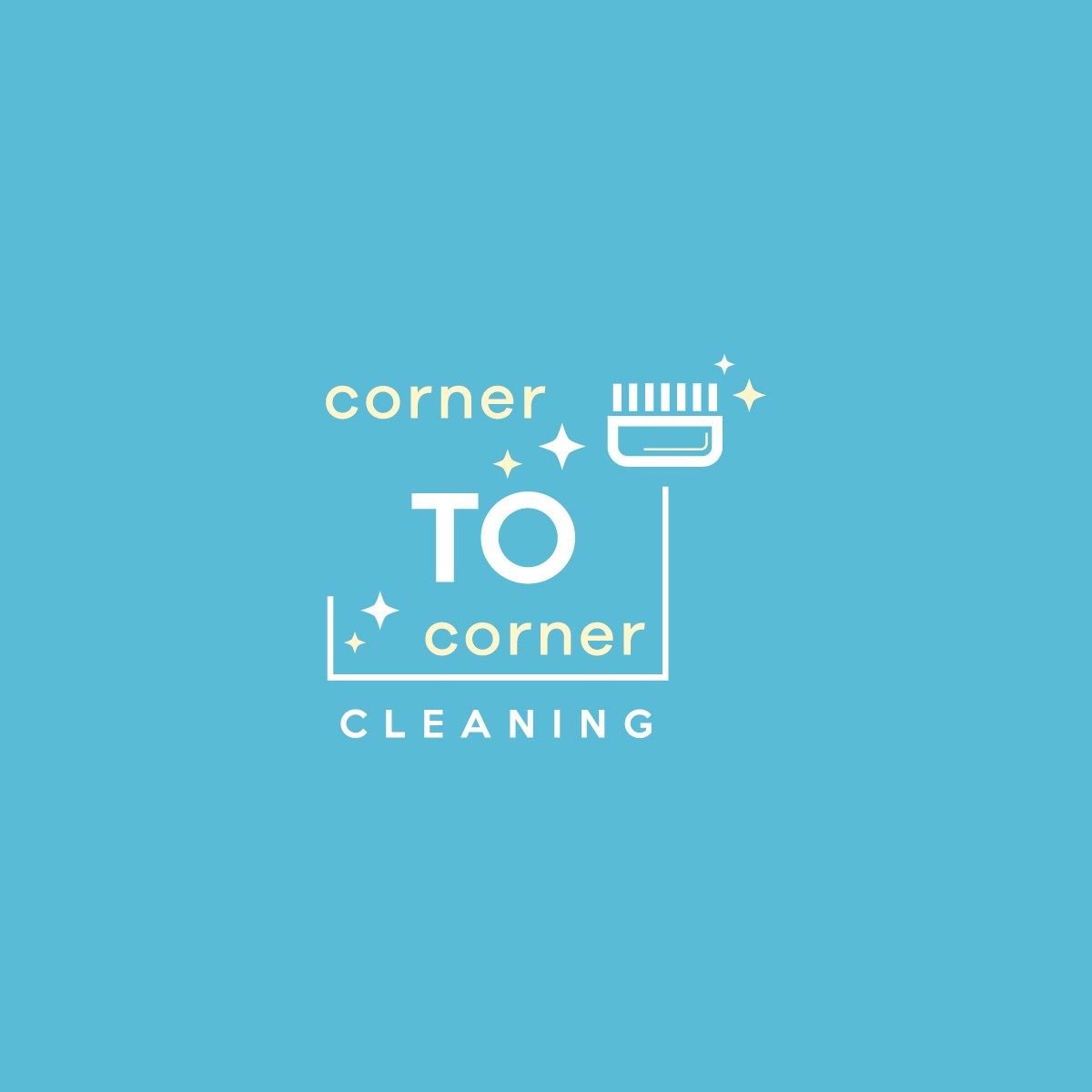 Logo Design by **INCREDIBLEDESIGNERS** for Corner to Corner Cleaning Inc | Design #20402241