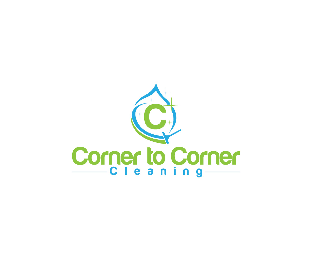 Logo Design by creativerahman82 2 for Corner to Corner Cleaning Inc | Design #20397867