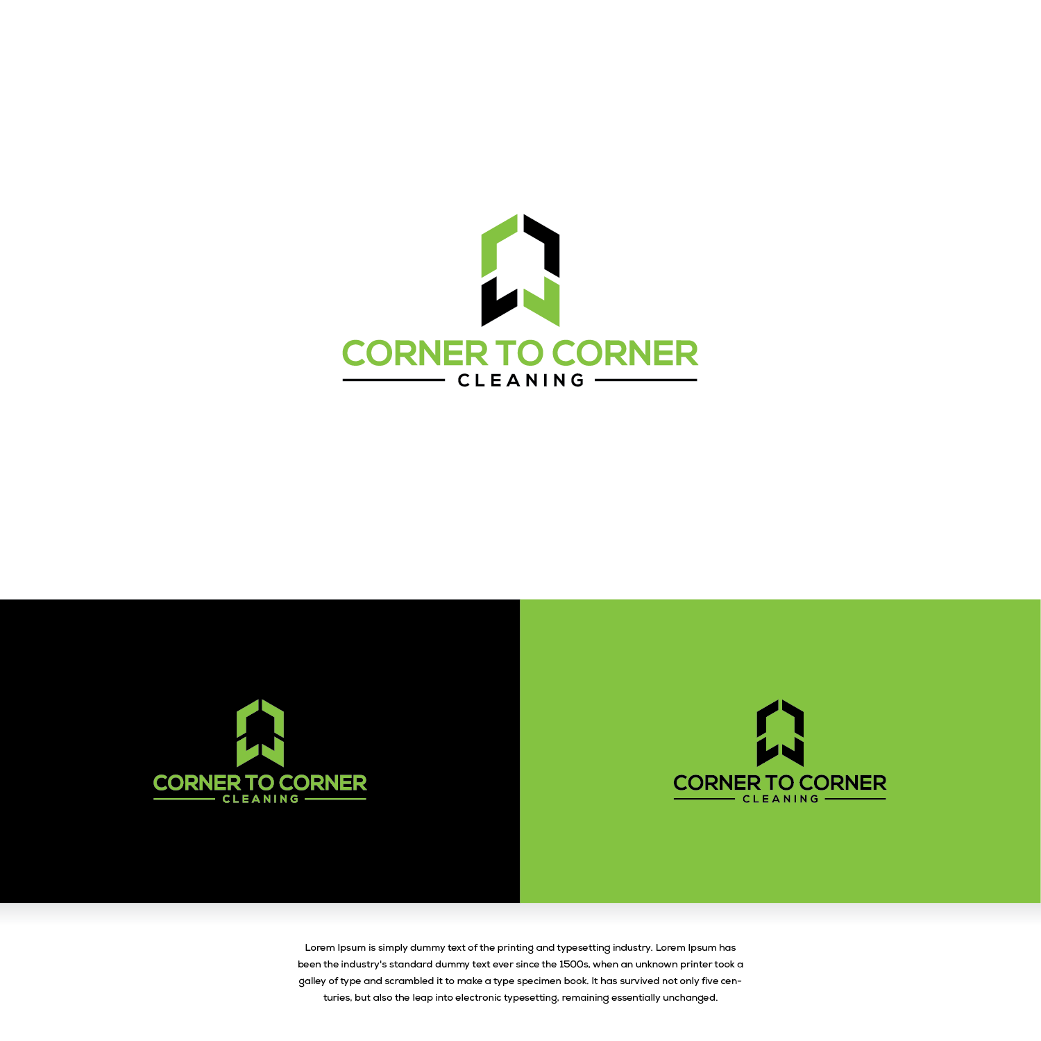 Diseño de Logo por wawaais para Corner to Corner Cleaning Inc | Diseño #20398022