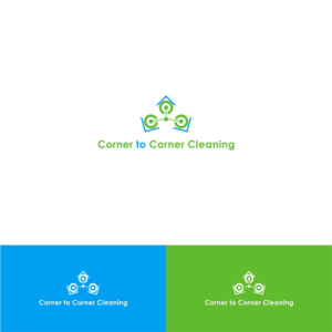 Diseño de Logo por basain 2 para Corner to Corner Cleaning Inc | Diseño #20400415