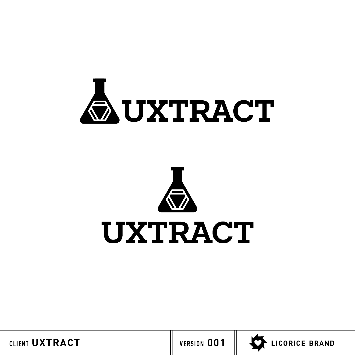 Logo Design by Love Buzz for Uxtract | Design #20402471