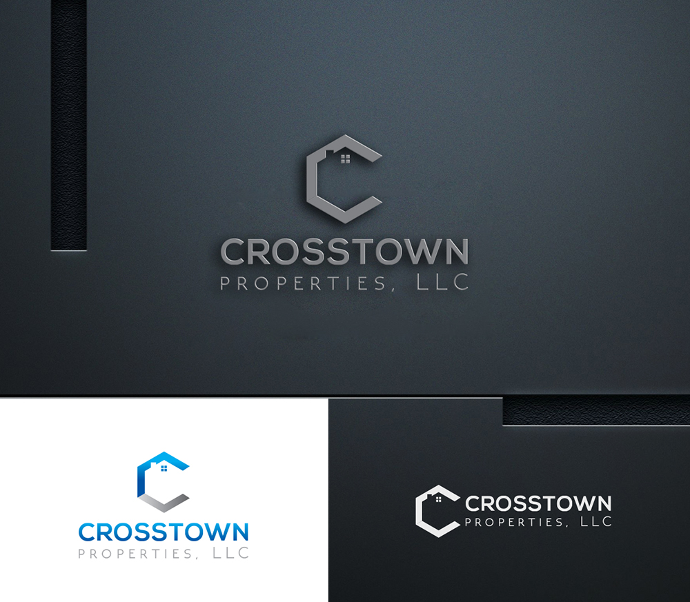 Logo Design by Deep Night for Crosstown Properties | Design #20398382