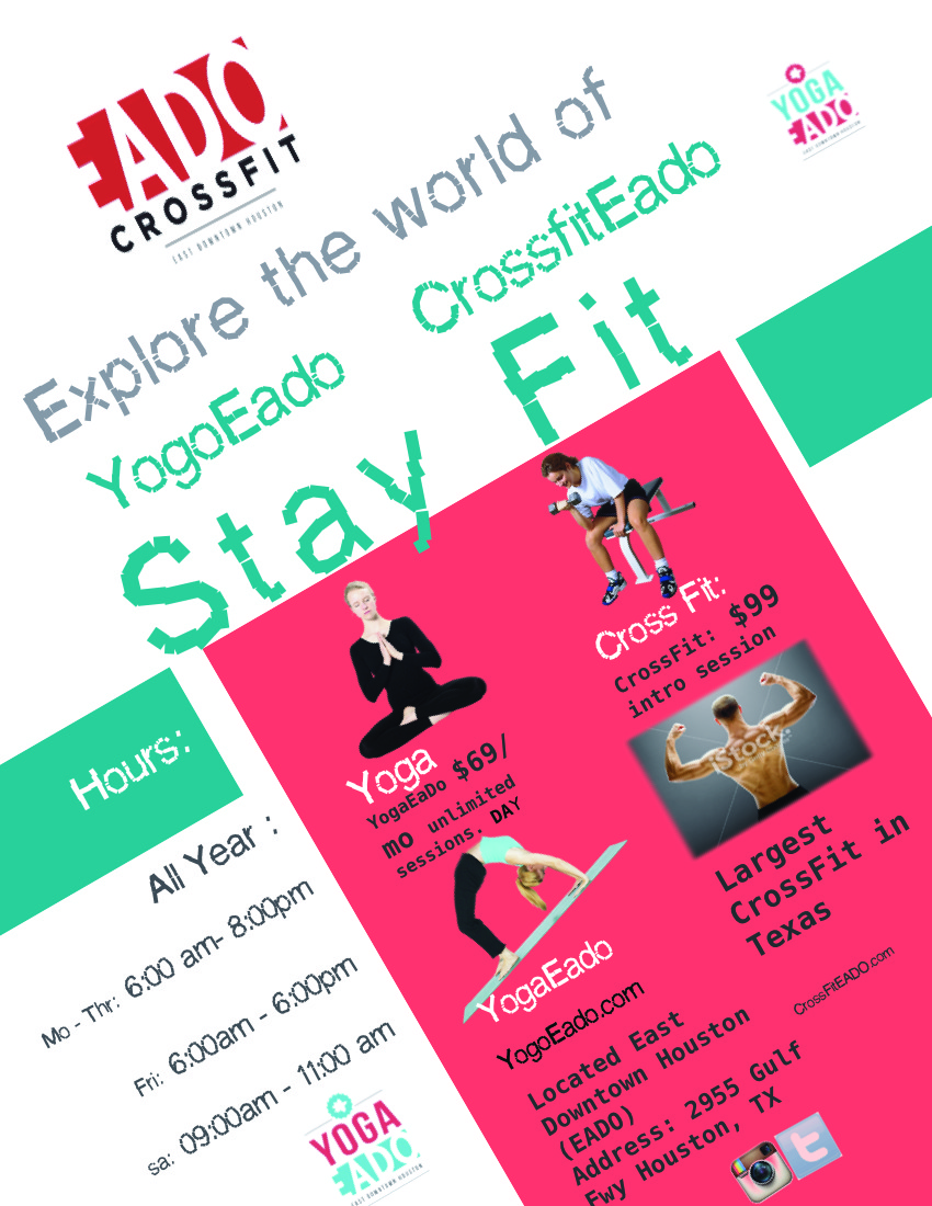 Flyer Design by Beth for Crossfit EaDo LLC | Design #2962366
