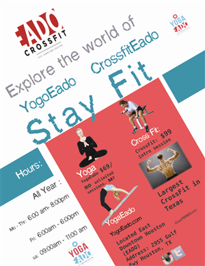 Design de Flyer par Beth pour Crossfit EaDo LLC | Design #2962366