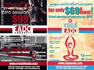 Flyer Design by moria13 for Crossfit EaDo LLC | Design: #2979939