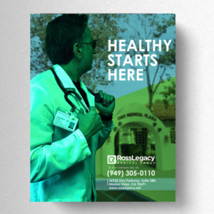 Medical practice needs ad to look similar to movie promo ad | Photoshop-Design von Aurora:)