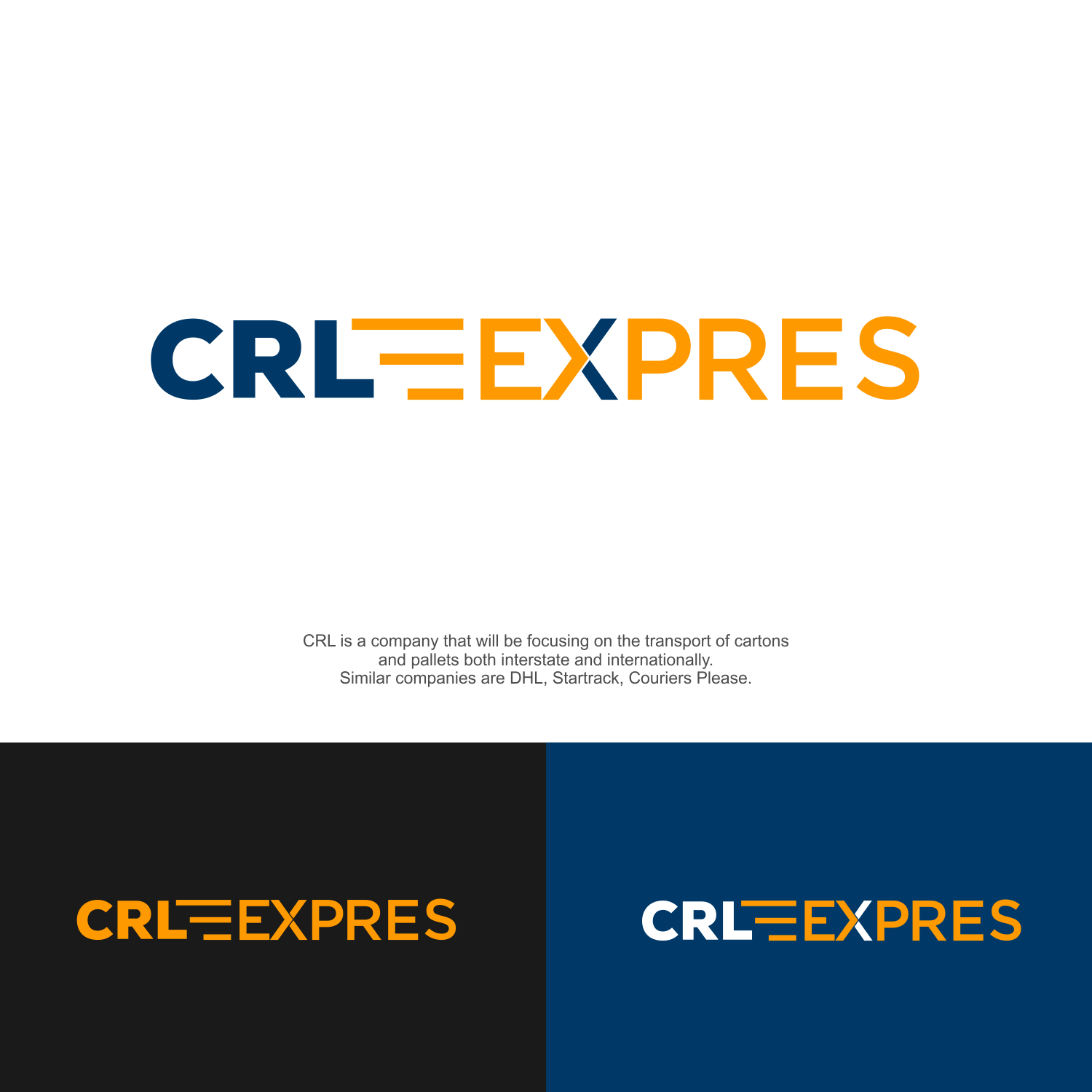 Logo Design by Bearry for CRL Express | Design #20451953