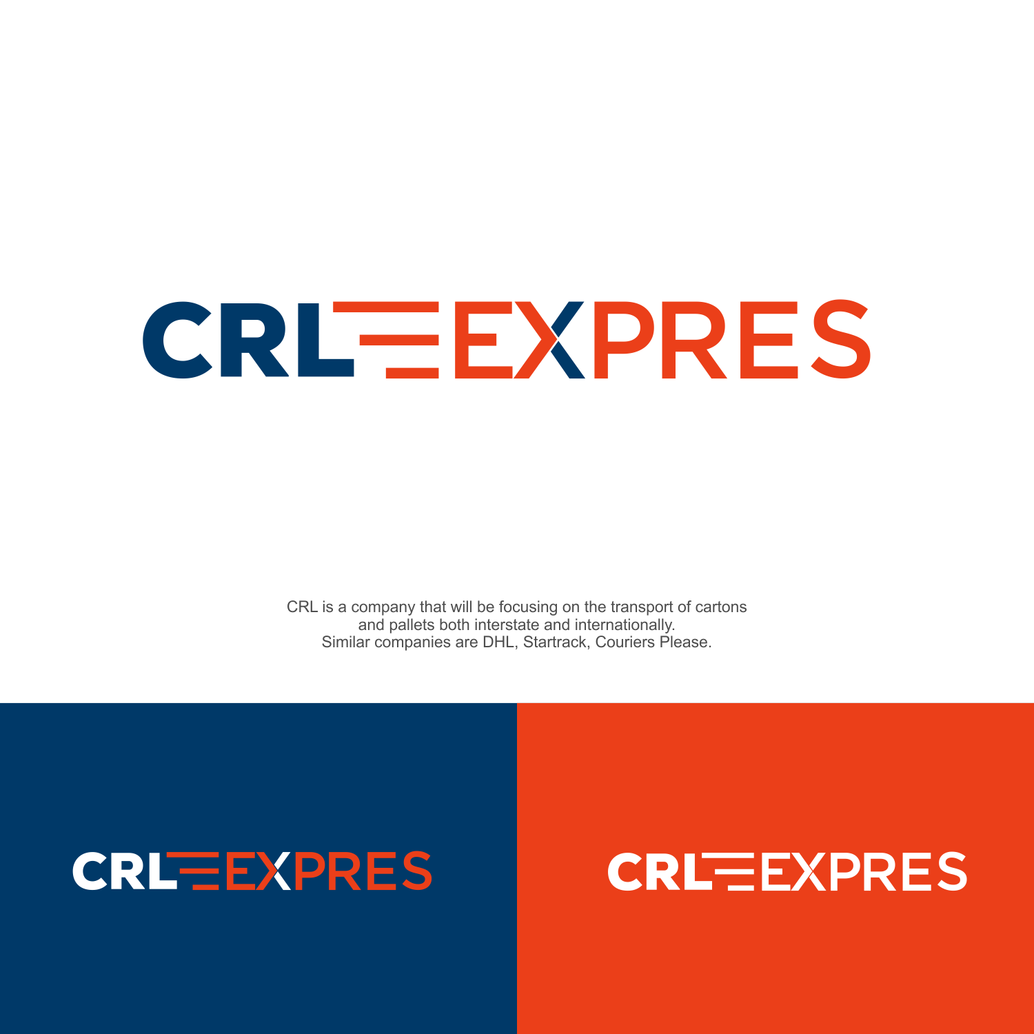 Logo Design by Bearry for CRL Express | Design #20451955