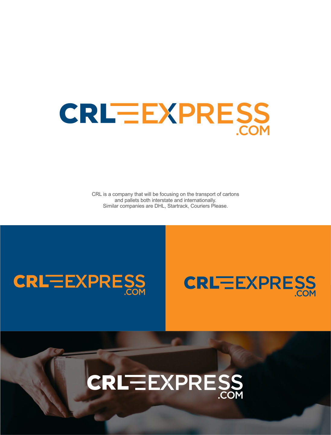 Logo-Design von Bearry für CRL Express | Design #20467506