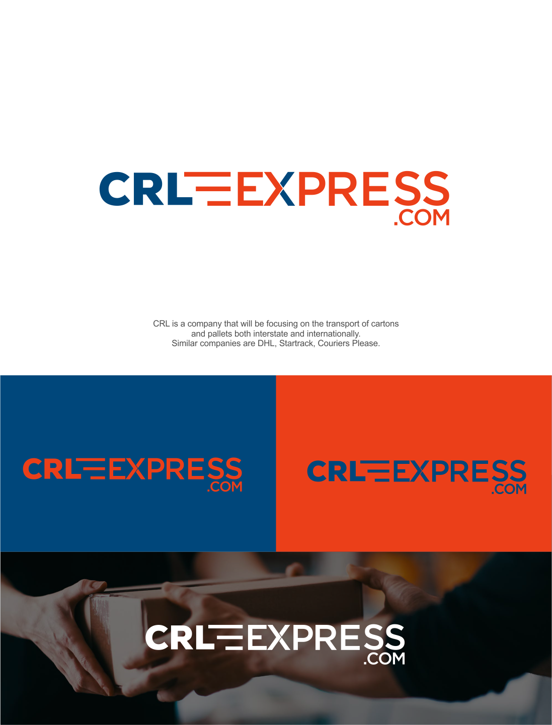 Logo-Design von Bearry für CRL Express | Design #20467507