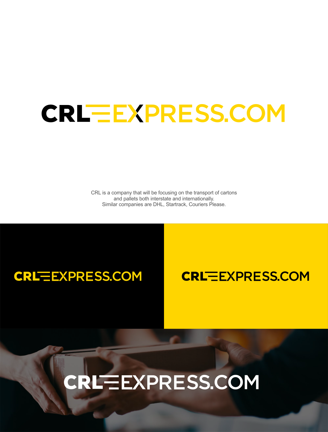 Logo-Design von Bearry für CRL Express | Design #20467605