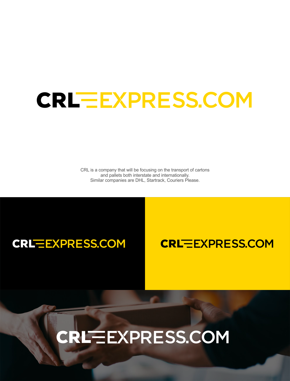 Logo-Design von Bearry für CRL Express | Design #20467606