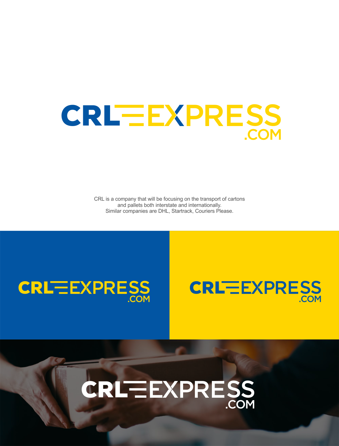 Logo-Design von Bearry für CRL Express | Design #20467607