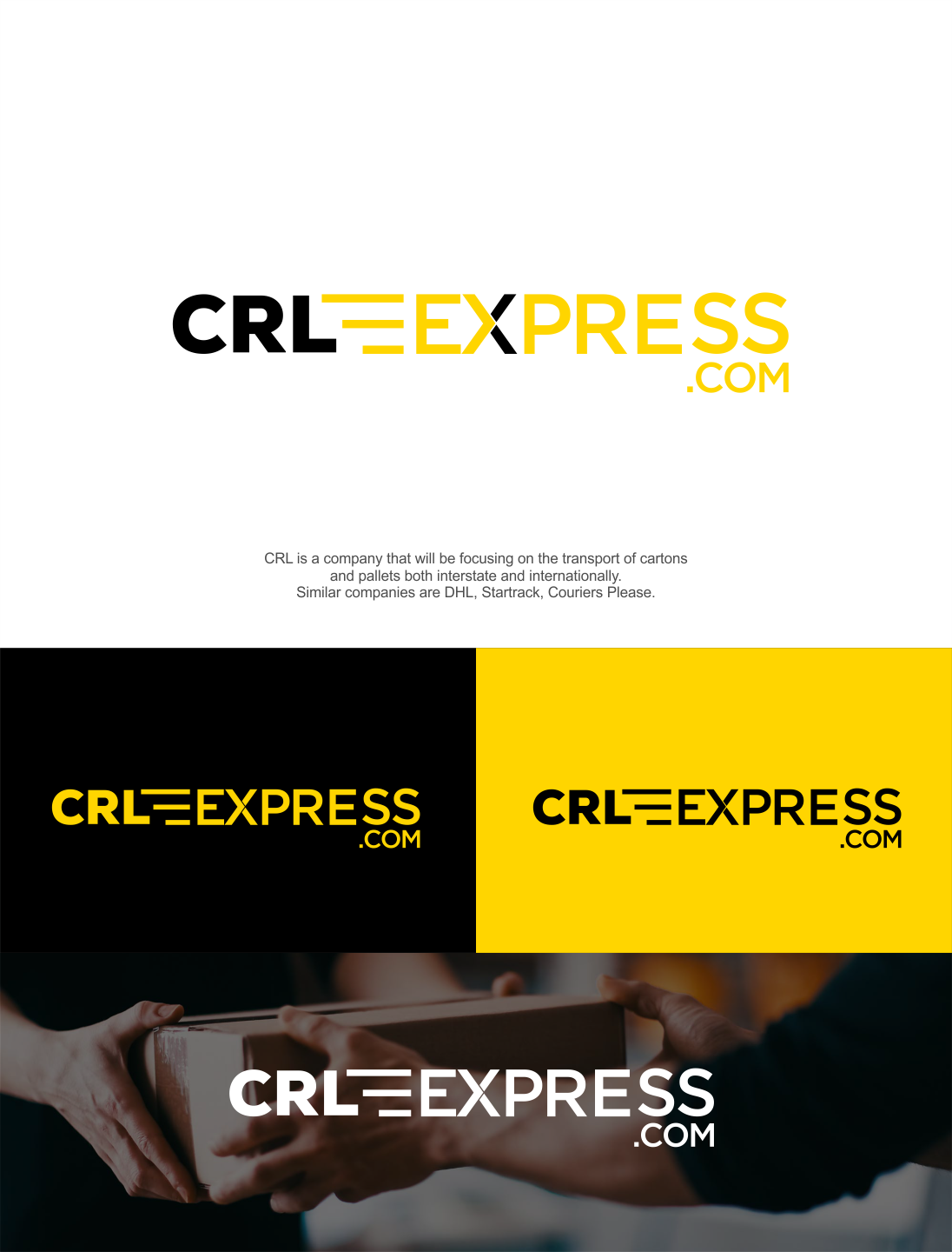 Logo-Design von Bearry für CRL Express | Design #20467608