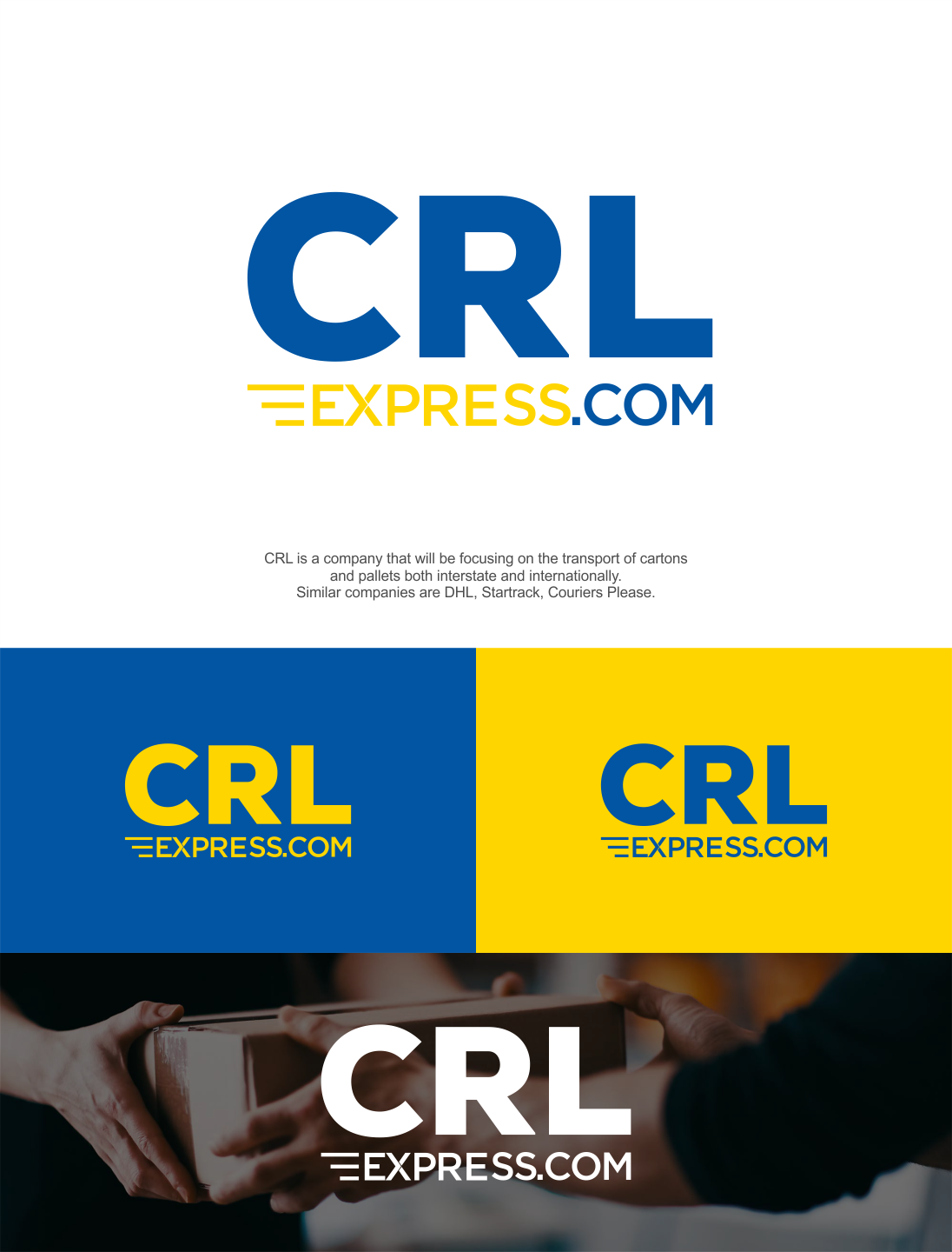 Logo Design by Bearry for CRL Express | Design #20467625