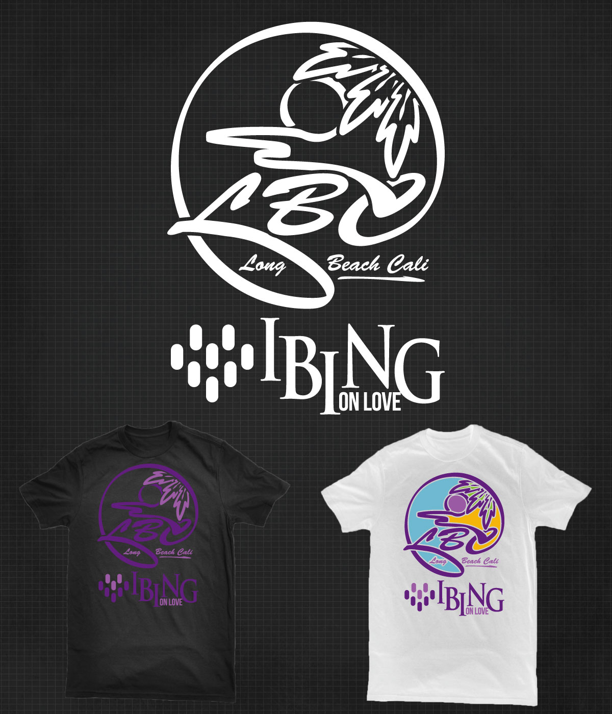 T-shirt Design by SpaGGy for VIBING ON LOVE LLC | Design #20405036
