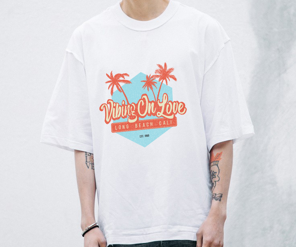 Diseño de Camiseta por el_shekoo7 para VIBING ON LOVE LLC | Diseño #20404031