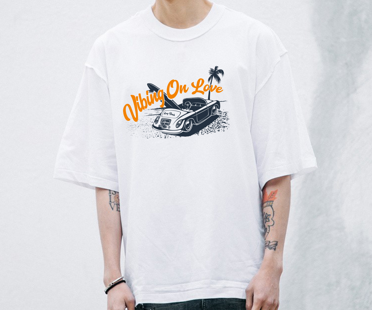 Design de T-shirt par el_shekoo7 pour VIBING ON LOVE LLC | Design #20414236