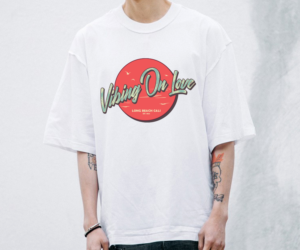 T-shirt Design by el_shekoo7 for VIBING ON LOVE LLC | Design: #20414237