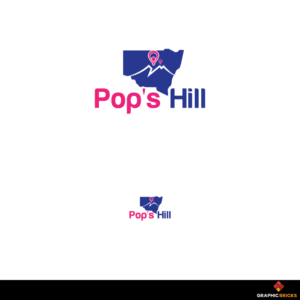 Pop's Hill | Logo Design by Graphic Bricks